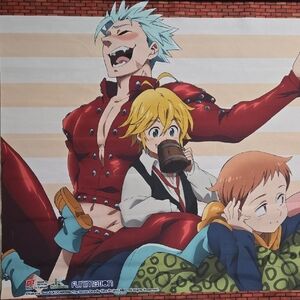 The Seven Deadly Sins Poster - Bright Anime Character Art